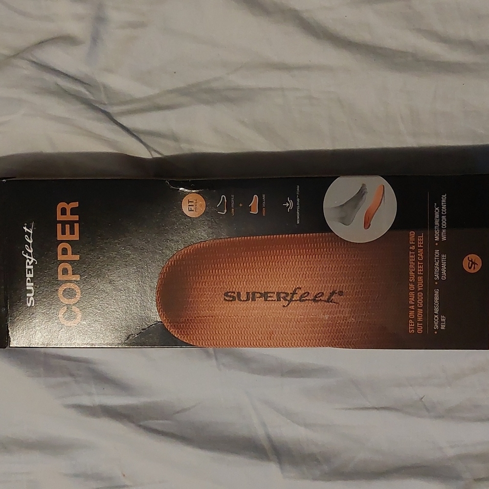Superfeet Copper Unisex Insoles